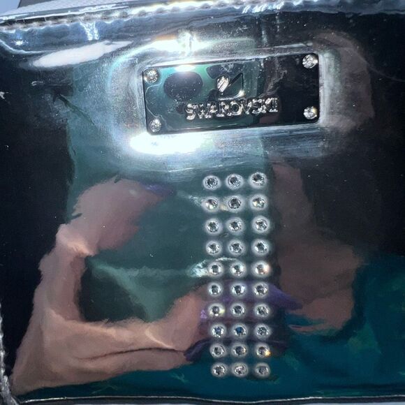 Swarovski Metallic and Crystal Small Wallet - Picture 2 of 10